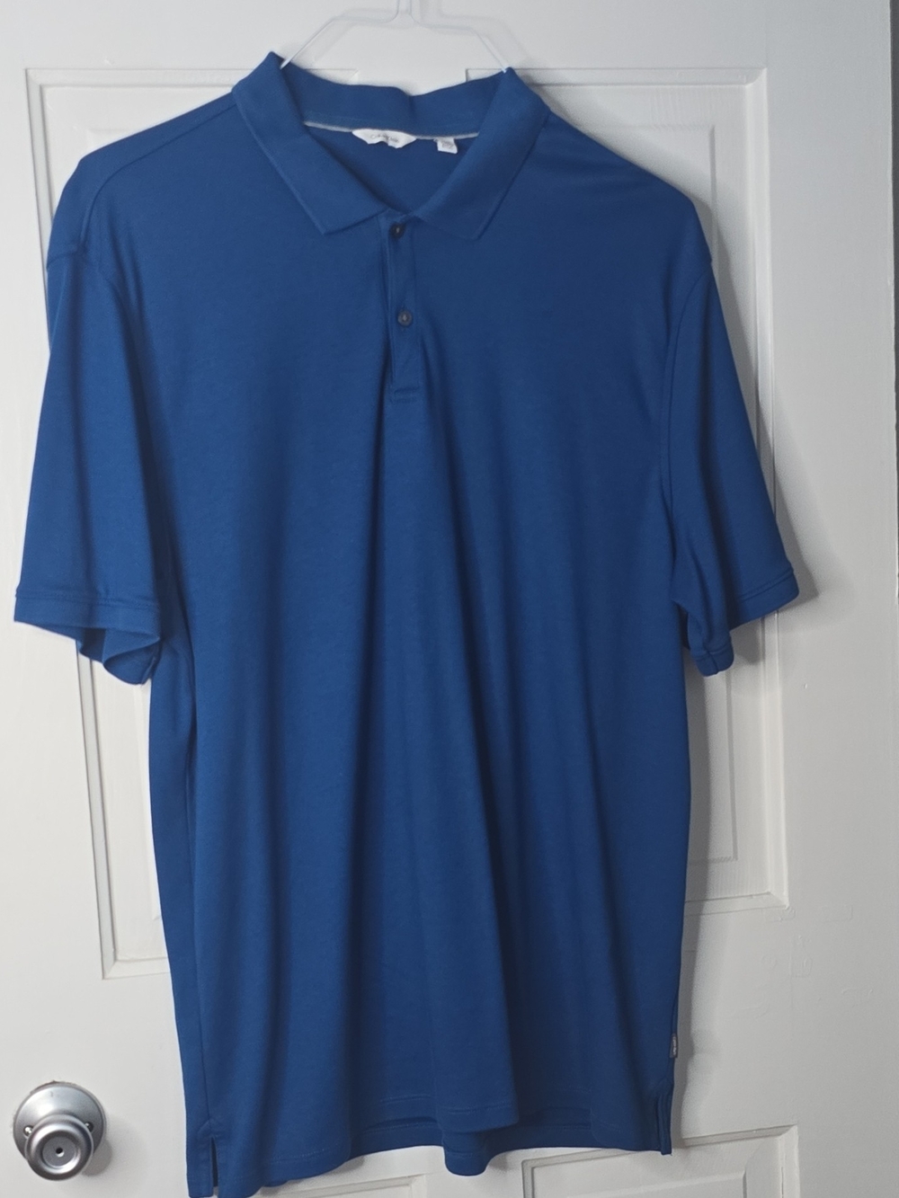 Calvin Klein Men's Royal Blue Polo Shirt
